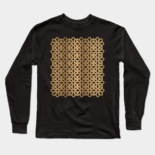 Arabesque Pattern Long Sleeve T-Shirt